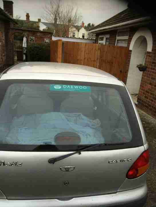 DAEWOO MATIZ 1999 800CC SE MANUAL IN METALLIC SILVER