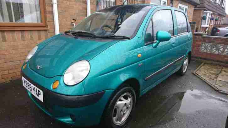 DAEWOO MATIZ 800 cc Y Reg MOT 93k miles 5 doors Great Learner car Economical