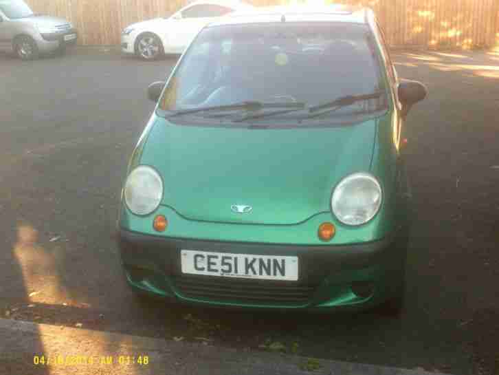 DAEWOO MATIZ ONLY 44K MILES MOT new timing belt, exaust and water pump, serviced
