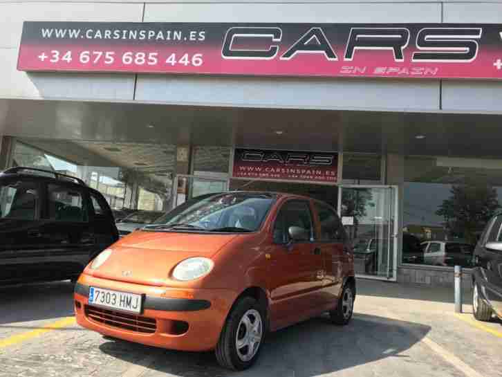 DAEWOO MATIZ SE 0.8 SPANISH RHD NOT LHD IN SPAIN NEW ITV 125K BARGAIN PX 2000