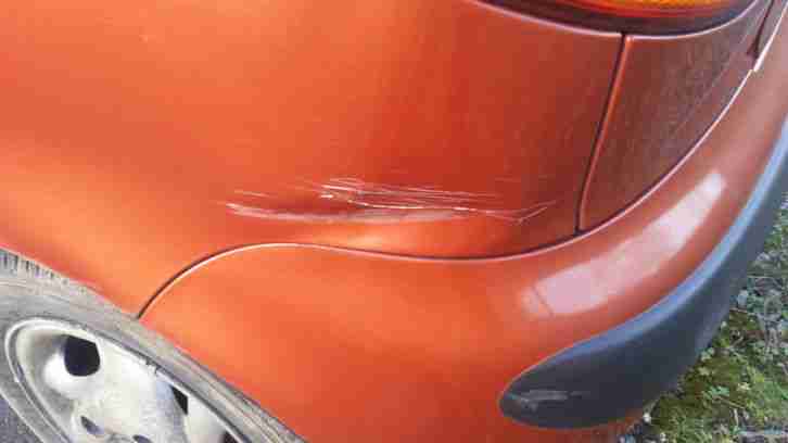 DAEWOO MATIZ SE PLUS ORANGE 0.8