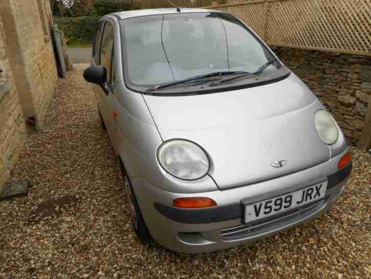 DAEWOO MATIZ SE SILVER learner first car insurance group 5. 45mpg 796cc manual