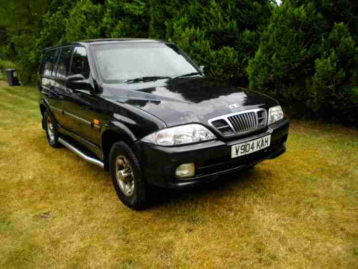 DAEWOO MUSSO SSANGYONG 4X4 2.9 TD 5 SPEED MANUAL YEAR 2000 SPARES REPAIRS