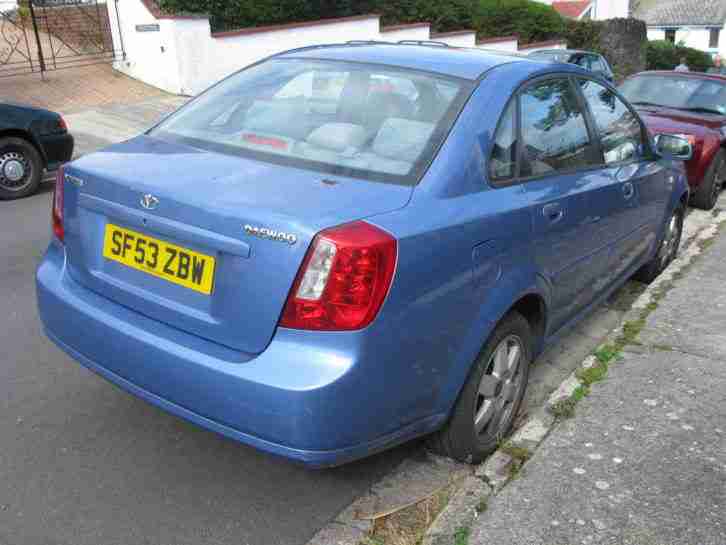 DAEWOO NUBIRA 1.6 4 DOOR 2003 FULL MOT