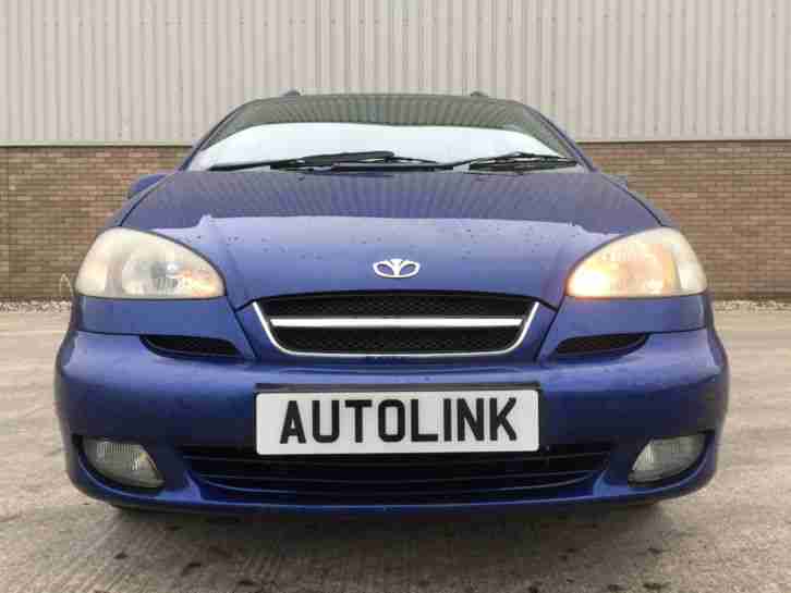 *DAEWOO TACUMA 1.6 XTRA*2004(54)*METALLIC BLUE*PAS*CD*MPV*