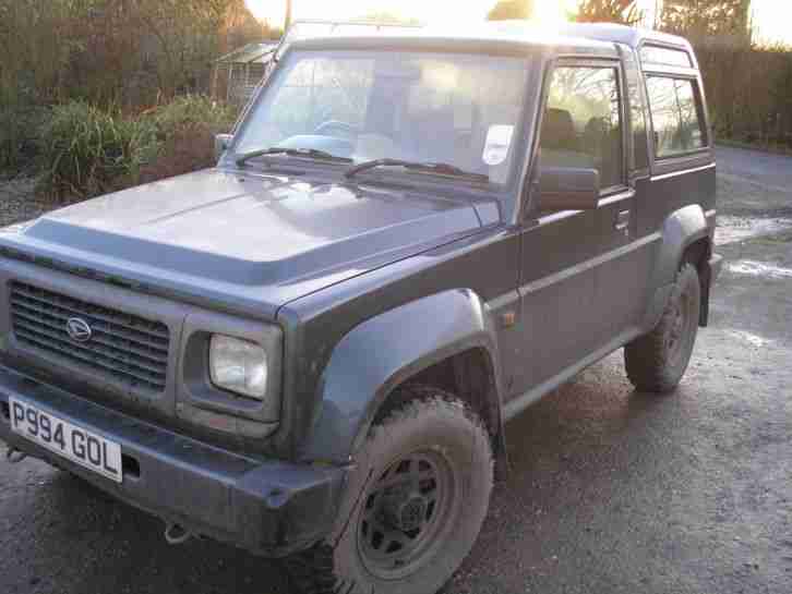 DAIHATSU FOURTRAK 1996.2.8 TURBO DIESEL.MOT TILL SEPTEMBER 2015 RELIABLE SOLID