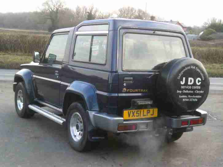 DAIHATSU FOURTRAK 2.8 TDL 4X4 TURBO DIESEL~ 2 OWNERS~ 90'000 MILES~