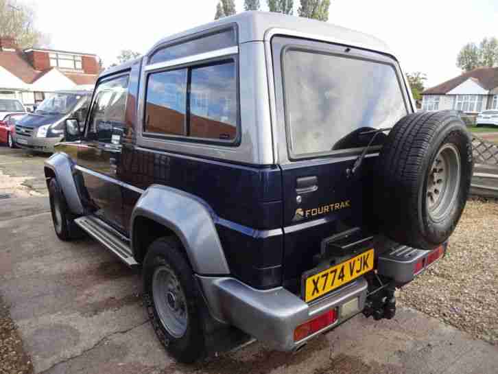 DAIHATSU FOURTRAK 2.8 TURBO DIESEL TDL LIMITED. FULL 12 MONTHS MOT NO ADVISORIES
