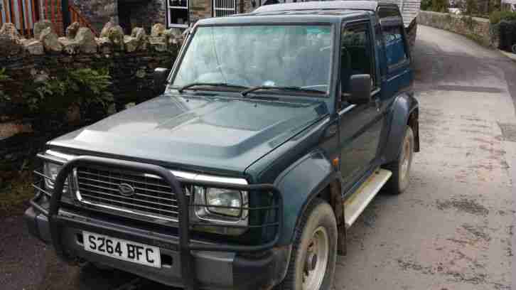 DAIHATSU FOURTRAK INDEPENDENT TDX 1998 - SPARES OR REPAIR