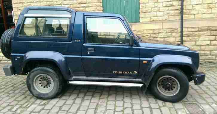DAIHATSU FOURTRAK INDEPENDENT TDX 2.8 DIESEL 7 SEATER 4X4 OFF ROAD MOT