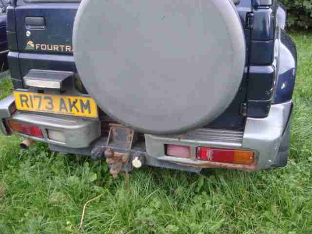 DAIHATSU FOURTRAK INDEPENDENT TDX BLUE 1997 R