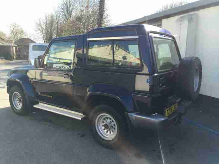 DAIHATSU FOURTRAK INDEPENDENT TDX BLUE