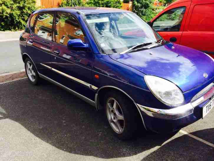 DAIHATSU SIRION + AUTO 1.0cc BLUE 12 months mot nissan micra Vauxhall low mile