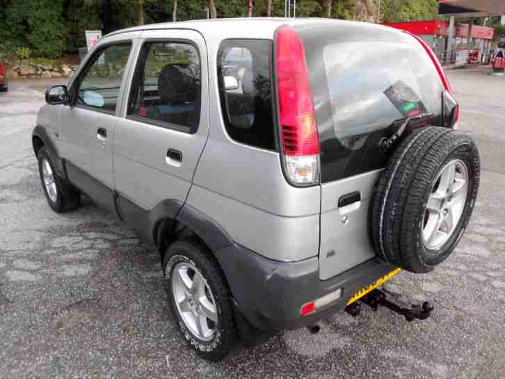 DAIHATSU TERIOS 1.3 EL, 2003, 4WD, 5 DOOR, SILVER/GREY, 85k, FSH, PETROL, MANUAL