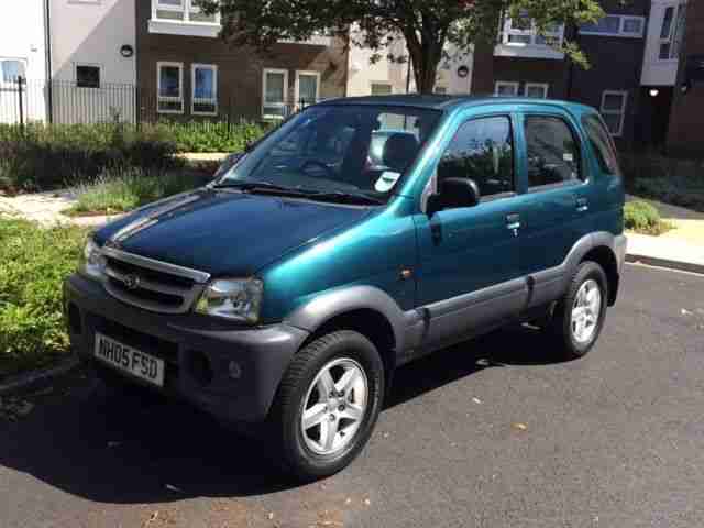 DAIHATSU TERIOS 1.3 TRACKER 4x4 5 DOOR ESTATE VERY LOW MILEAGE AND LONG MOT