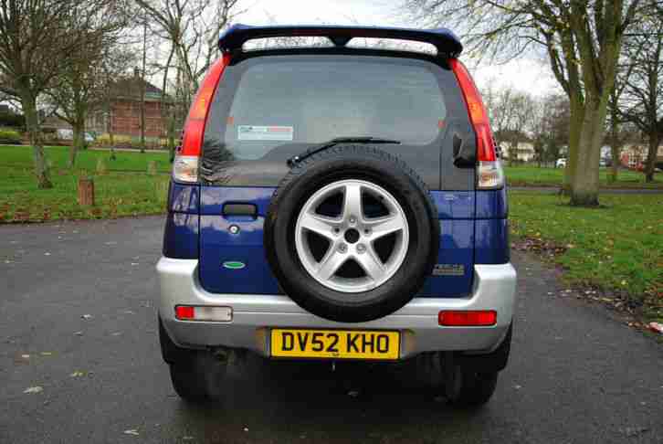 DAIHATSU TERIOS EL OZONE LIMITED EDITION 4x4 LOW MILEAGE FULL SERVICE HISTORY
