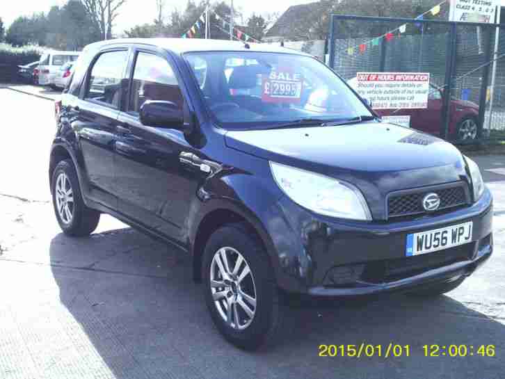 DAIHATSU TERIOS S 1.5L PETROL MANUAL IN BLACK ( WU56 WPJ )