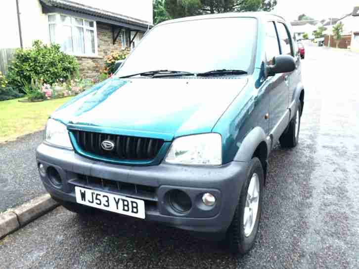 DAIHATSU TERIOS TRACKER GREEN/GREY 2003
