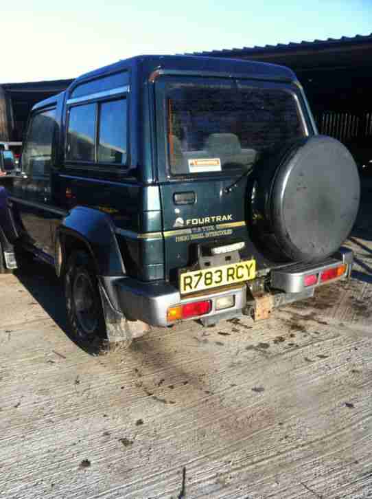 DAIHATSUI FOURTRAK INDEPENDENT TDX 1998 4X4 TURBO DIESEL