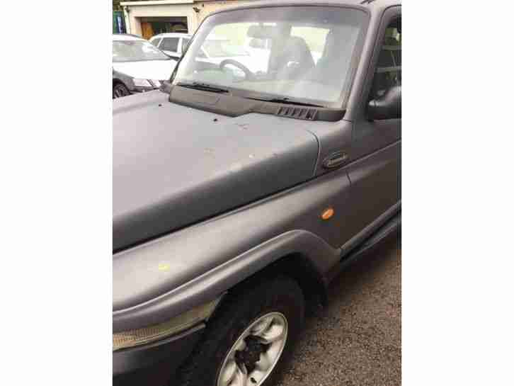 DEWOO KORANGO 2.3L 3 DOOR MANUAL 4X4 ESTATE 1999
