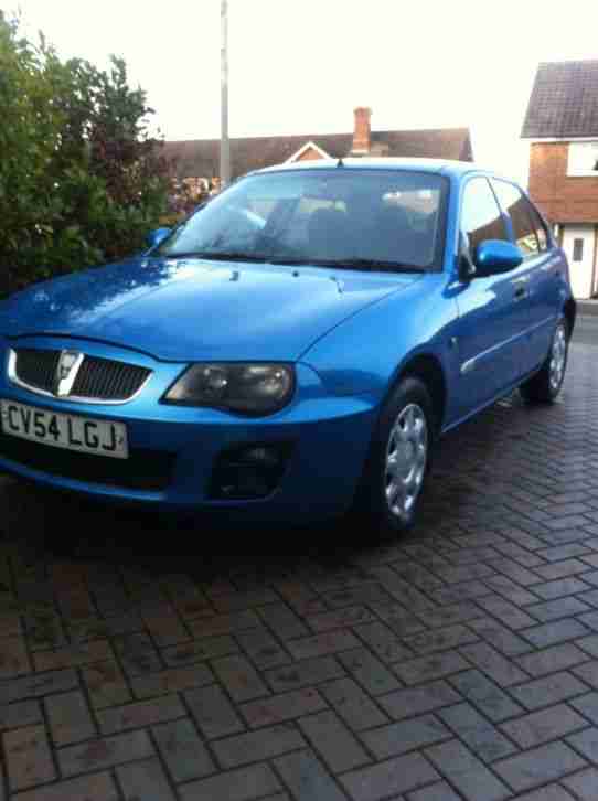 DIESEL 2004 FACELIFT ROVER 25 SI TD BLUE WITH FULL GREY LEATHER SEATS