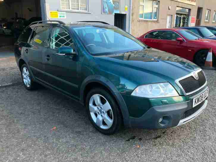 *DIESEL 4X4* OCTAVIA SCOUT, 2.0 TDI-6 SPEED, *FULL MOT_WARRANTY_NEW TIMING BELT*