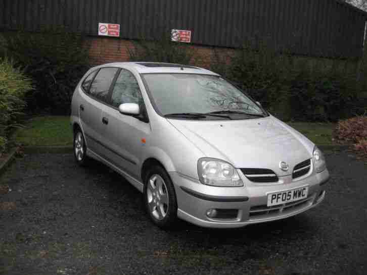 DIESEL2005 NISSAN ALMERA TINO SE2.2 DCI 136PS SILVER 67,000 MILES 5 SEAT MPV!!!