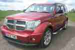 DODGE NITRO SXT CRD A RED AUTO