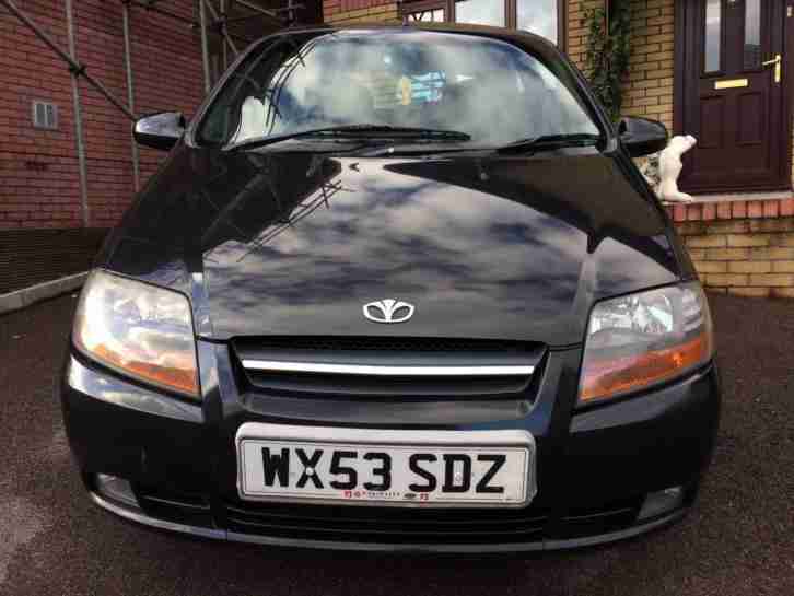 Daewoo Kalos 1.4 16v SX, 77000 MILES, MOT JULY 2017