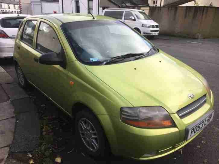 Daewoo Kalos 53 plate 1.2l petrol