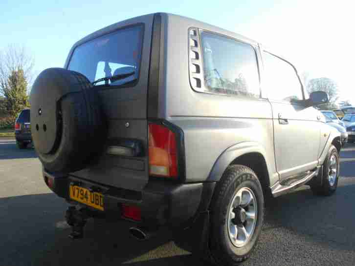 Daewoo Korando 2.3L 138bhp 3 Door Manual 4X4 Estate 1999/V Matt Grey/Grey Cloth