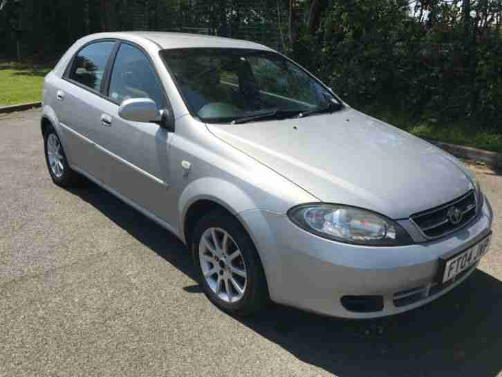 Daewoo Lacetti 1.6 SX, 5dr, 2004, Manual, Petrol, Silver, Spares or Repairs