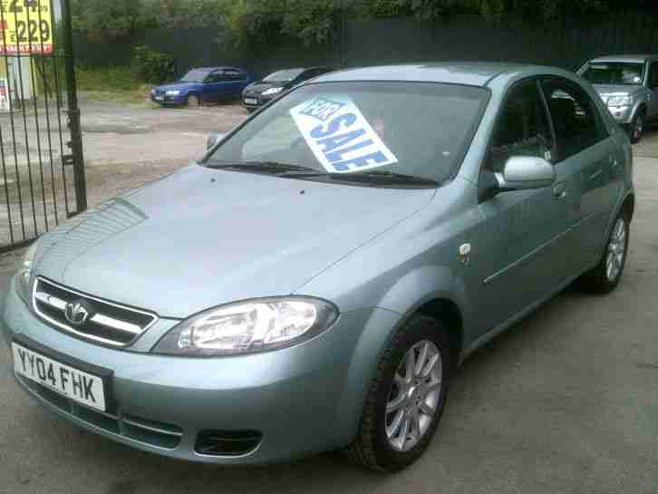 Daewoo Lacetti 1.6 SX service histroy 4 stamps