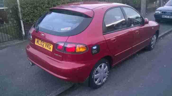 Daewoo Lanos 1.6 SX 2002 Hatchback MOT Until 14/10/16 Project Spares Repair