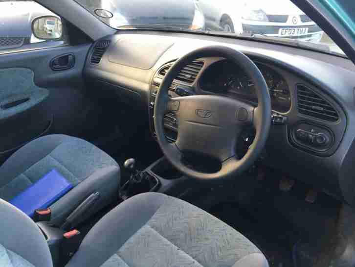Daewoo Lanos 1.6 SX Petrol Manual Low Miles Long MOT Bargain Quick Sale 5dr