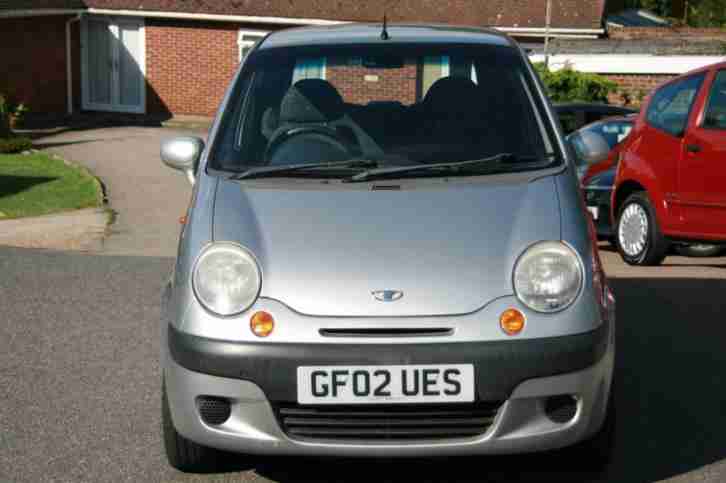Daewoo Matiz 0.8 EZ+ SILVER, LADY ONR,HIST,ALLOYS,LOW INS,49K