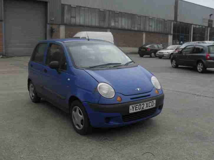 Daewoo Matiz 0.8 SE 5 DOOR - 2002 02-REG - 8 MONTHS MOT
