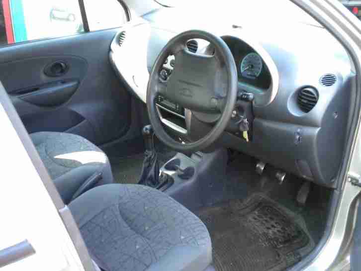 Daewoo Matiz 0.8 SE+ 5dr Silver Alloys MOT July 2017 Cheap Small Car, 02 Reg