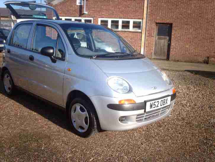 Daewoo Matiz 0.8 SE 62000 MILES SERVICE HISTORY.