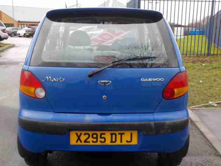 Daewoo Matiz 0.8 SE+,BLUE,51000 MILES,5 DOOR,PETROL,MANUAL