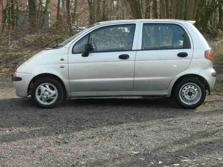 Daewoo Matiz 0.8 SE+,PETROL,MANUAL,SILVER,64000 MILES