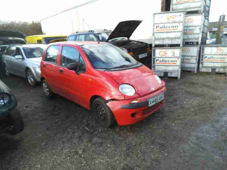 Matiz 0.8 SE Red, BREAKING FOR SPARES,