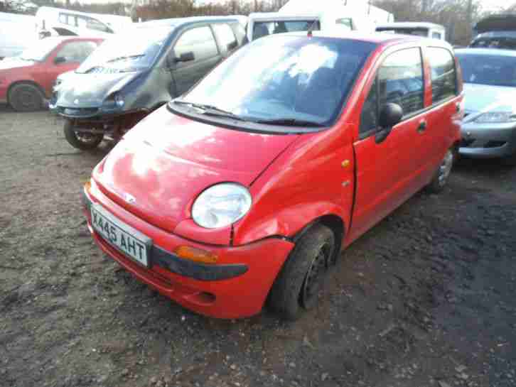 Daewoo Matiz 0.8 SE Red, BREAKING FOR SPARES, Good 800cc Engine IN GWO,