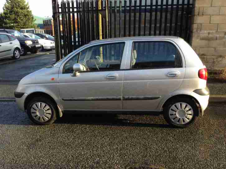 Daewoo Matiz 0.8 SE silver new mot on purchase cheap to run and insure