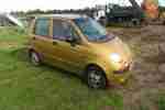 Matiz 0.8L Needs TLC