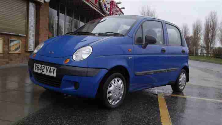 Daewoo Matiz 2001 Cheap insurance, bargain economical, ideal for young driver.