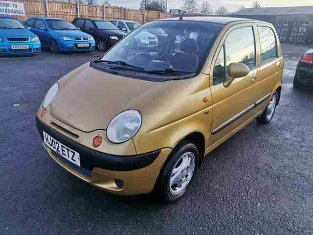 Daewoo Matiz 2002 LONG MOT + LOW MILES