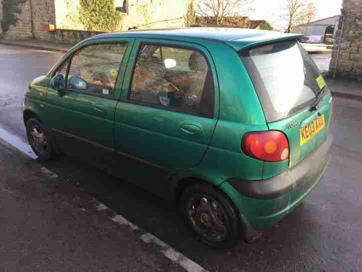 Daewoo Matiz 2003 Car Metallic Green