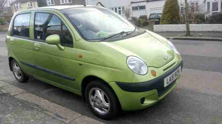 Daewoo Matiz - Lovey Looker in Acid Green - Needs Engine Work