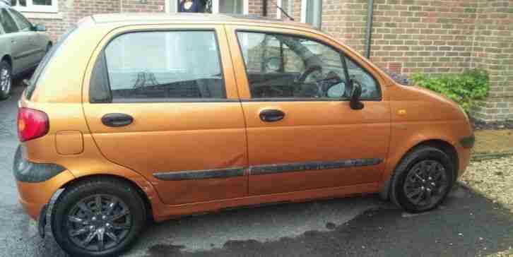 Daewoo Matiz SE 2001 orange